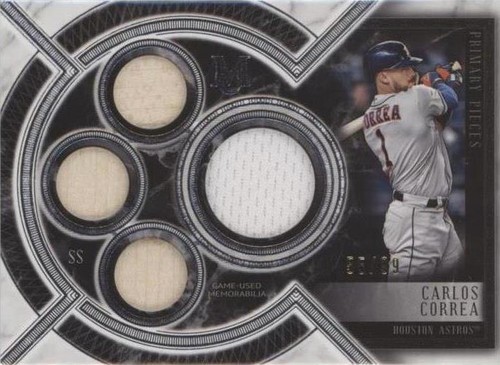 2018 Topps Museum Collection - Carlos Correa #SPQR-CC
