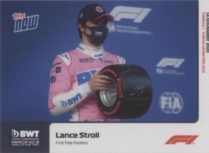 2020 Topps Now F1 - Lance Stroll #016