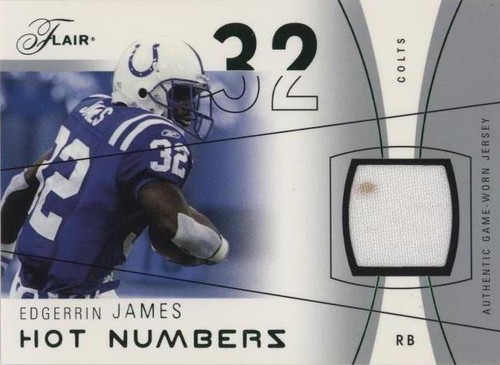 2004 Flair Edgerrin James #HN-EJ