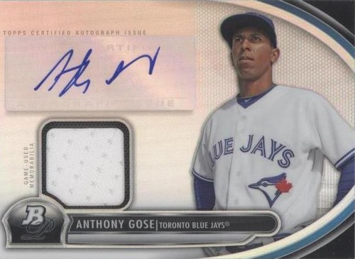 2013 Bowman Platinum - Anthony Gose #AR-AG
