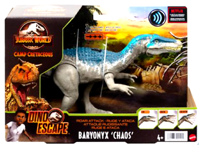 Jurassic World Roar Attack Baryonyx Chaos Camp Cretaceous