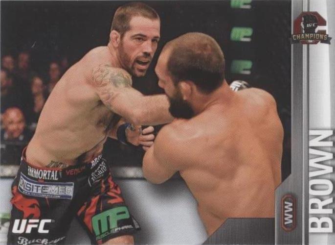 2015 Topps UFC Champions - Matt Brown #191