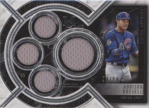 2018 Topps Museum Collection - Addison Russell #SPQR-ARU