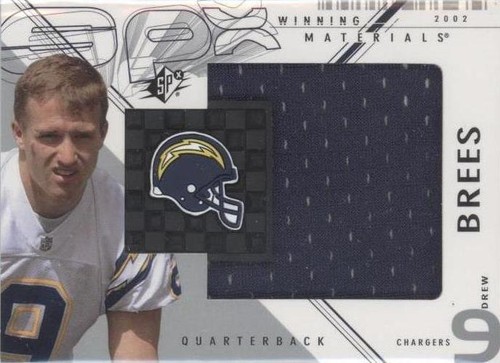 2002 SPx Drew Brees #WM-DW