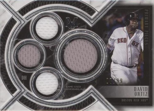 2018 Topps Museum Collection - David Ortiz #SPQR-DO