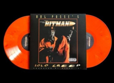 RBL POSSE's HITMAN *Solo Creep*  2xLP Orange Vinyl Record 25th Anniversary NEW!!