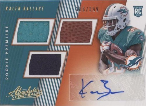2018 Panini Absolute Kalen Ballage #180