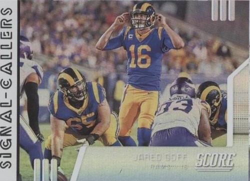 2019 Score Jared Goff #SC-20