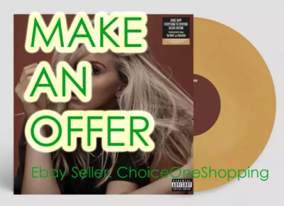 Renee Rapp Everything to Everyone Graffiti Presale Golden Sunwaves Gold Vinyl LP