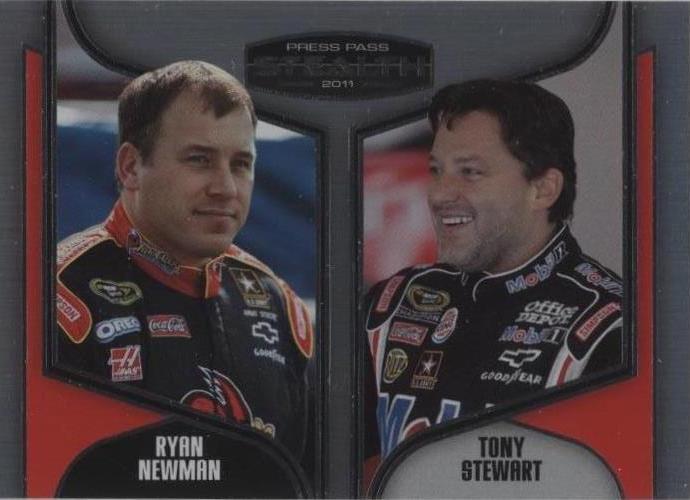 2011 Press Pass Stealth - Ryan Newman Tony Stewart #89