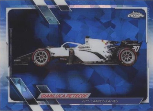 2021 Topps Chrome Sapphire Edition Formula 1 - Gianluca Petecof #123