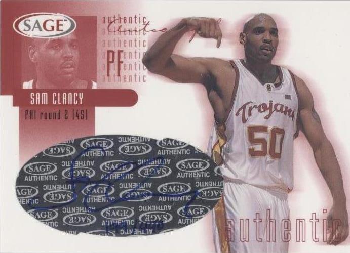 2002 Sage - Sam Clancy #A9