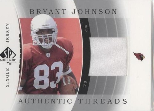 2003 SP Authentic Bryant Johnson #JC-BR