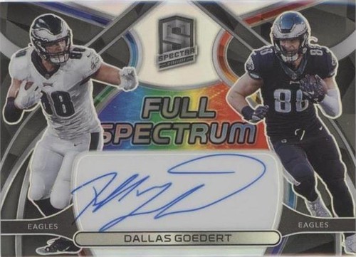 2022 Panini Spectra Dallas Goedert #FSA-DGO