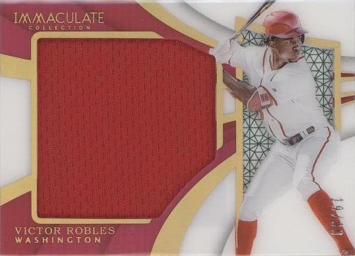2018 Panini Immaculate Collection - Victor Robles #SBJ-VR