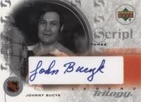 2003-04 Upper Deck Trilogy - Johnny Bucyk #S3-BK