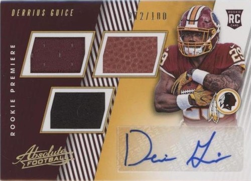 2018 Panini Absolute Derrius Guice #157