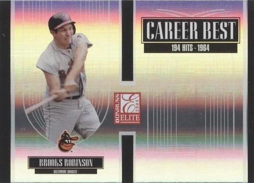 2005 Donruss Elite - Brooks Robinson #CB-7