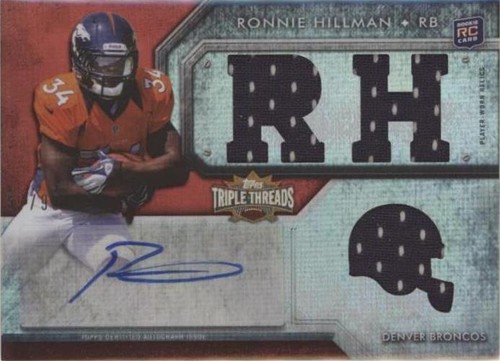 2012 Topps Triple Threads Ronnie Hillman #112