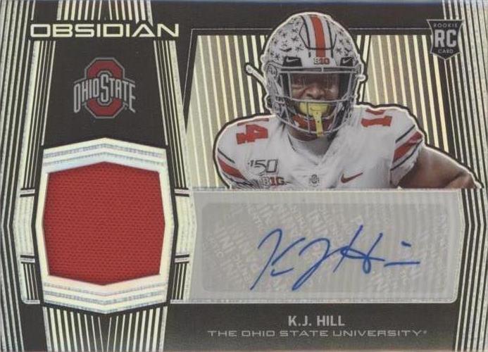 2020 Panini Obsidian Draft Picks K.J. Hill #21