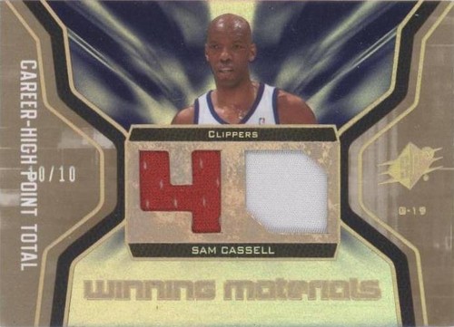 2007-08 SPx - Sam Cassell #WMJ-SC