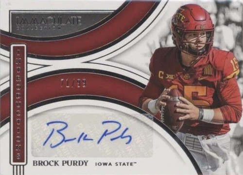 2022 Panini Immaculate Collection Collegiate Brock Purdy #II-BPU