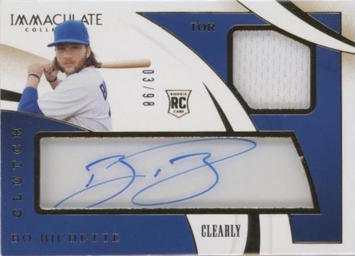 2020 Panini Immaculate Collection - Bo Bichette #CR-BO