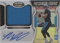 2022 Panini Certified Matt Corral #202