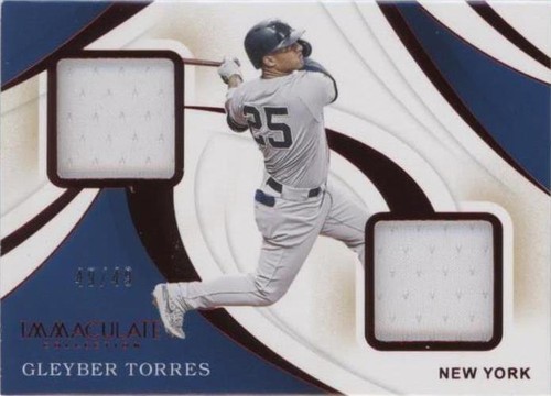 2020 Panini Immaculate Collection - Gleyber Torres #ID-GT