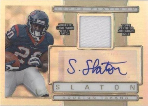 2009 Topps Platinum Steve Slaton #ARP-SSL