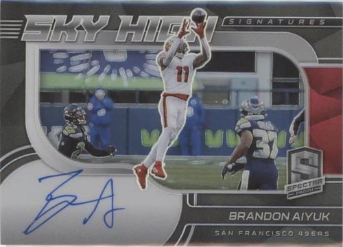 2021 Panini Spectra Brandon Aiyuk #SKS-BA