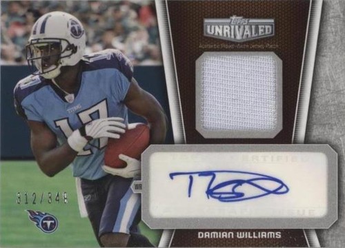 2010 Topps Unrivaled Damian Williams #UAP-DWI