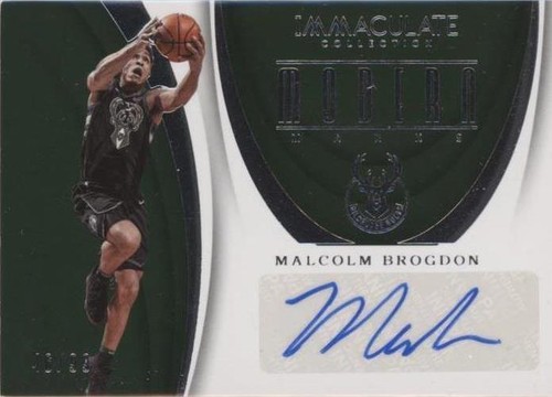 2017-18 Panini Immaculate Collection - Malcolm Brogdon #MK-MBG