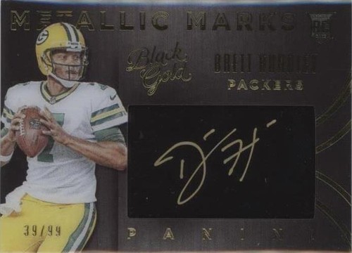2015 Panini Black Gold Brett Hundley #MM-BH