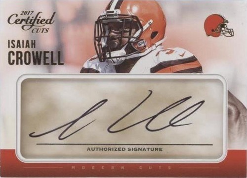 2017 Panini Certified Cuts Isaiah Crowell #MC-IC