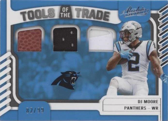 2022 Panini Absolute D.J. Moore #TTT-18
