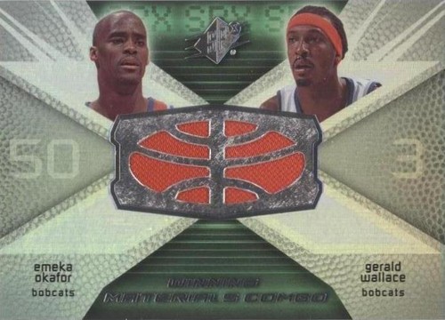 2008-09 SPx - Gerald Wallace/Emeka Okafor #WMC-WO