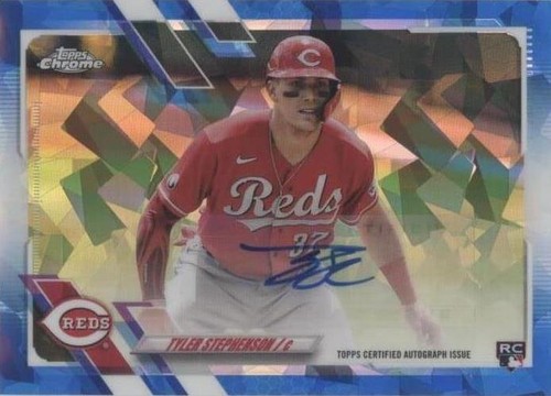 2021 Topps Chrome Update Series Sapphire Edition - Tyler Stephenson #RA-TST
