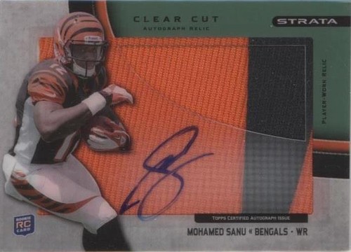 2012 Topps Strata Mohamed Sanu #CCAR-MS