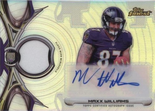 2015 Topps Finest Maxx Williams #RRAP-MW