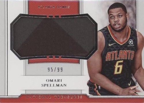 2018-19 Panini National Treasures - Omari Spellman #RJ-OSP