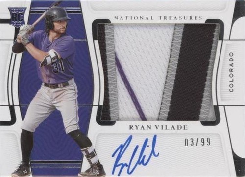 2022 Panini National Treasures - Ryan Vilade #134