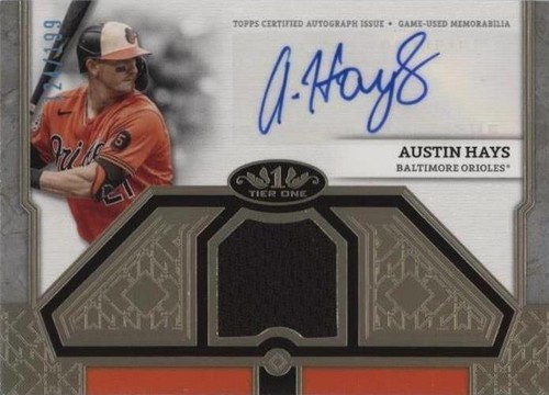 2024 Topps Tier One - Austin Hays #T1AR-AH