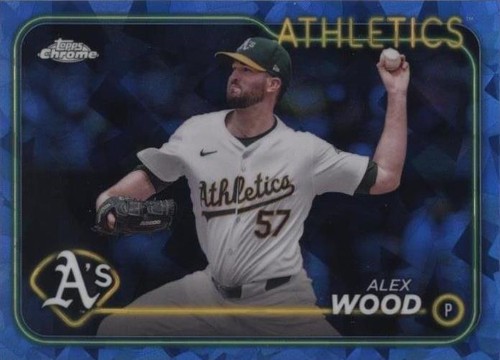 2024 Topps Chrome Update Series Sapphire Edition - Alex Wood #USCS276