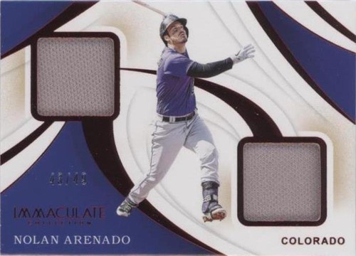 2020 Panini Immaculate Collection - Nolan Arenado #ID-NA