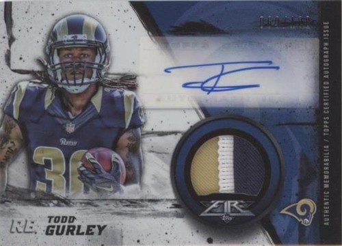2015 Topps Fire Todd Gurley II #FRAP-TG