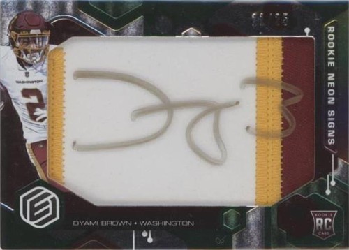 2021 Panini Elements Dyami Brown #RNS-DBR