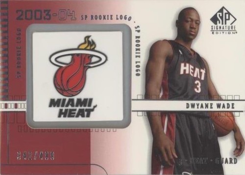 2003-04 Upper Deck SP Signatures Dwyane Wade Rookie Auto | eBay