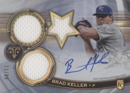 2019 Topps Triple Threads - Brad Keller #RFPAR-BK