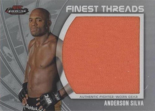 2012 Topps Finest UFC - Anderson Silva #JFT-AS